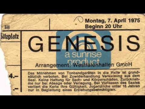 Genesis Live 1975 Dortmund &quot;The Waiting Room&quot;