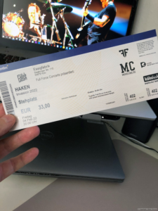 Haken Tour-Ticket